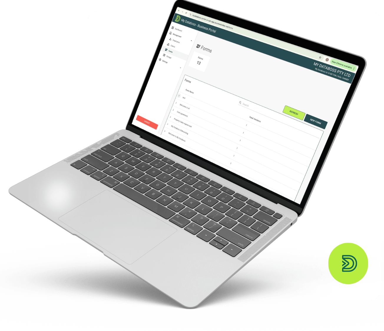 My-Databoss-interface My-Databoss-interface